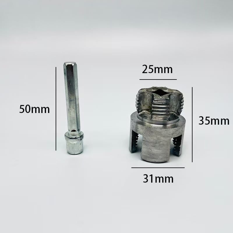 Nástroj na závitovanie PPR potrubí, vnútorné a vonkajšie závity, integrovaný závitník, ručné ovládanie
