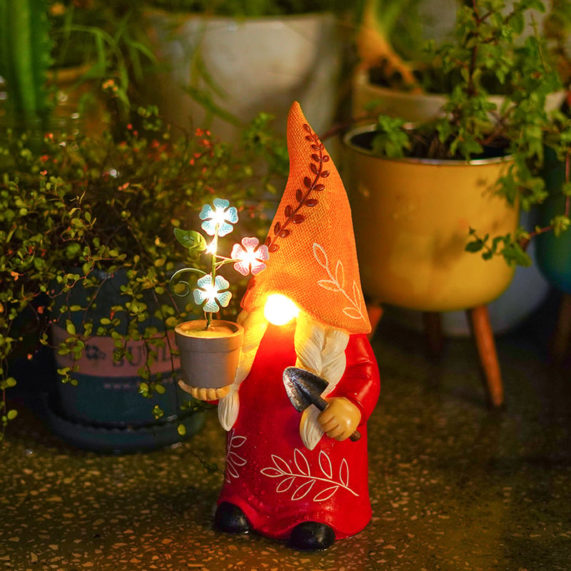 Solarna ukrasna figura za vrt od smole – goblin-dwarf, crtani lik, vanjska lampa. Materijal: smola; Marka: Jiuyou; Kategorija: Crtani; Težina: 650 g; Pakiranje: kartonsko pakiranje.