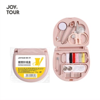Joytour Cutie portabilă de cusut, cu foarfecă mini, ace de cusut și ață