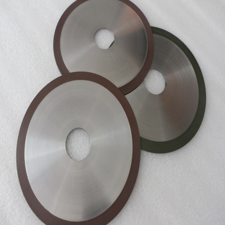 Disc de tăiere din rășină cu diamant pentru țevi din sticlă borosilikat înaltă, model 1A1R, granulație 150, material: rășină, duritate: 10