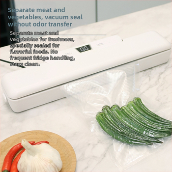 Mașină de sigilare și conservare a alimentelor – ABS plastic, 90W, 220V, pompă de vid și sigilare