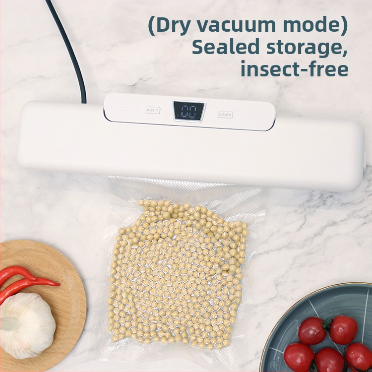 Mașină de sigilare și conservare a alimentelor – ABS plastic, 90W, 220V, pompă de vid și sigilare