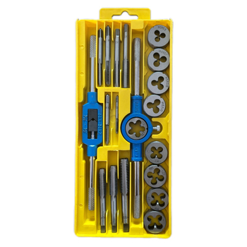 Σετ βιδών και ούλων για σωλήνες PPR, 20 τεμάχια, ανθρακούχος χάλυβας, εργαλεία σπειρώματος, λεπτή σπείρα