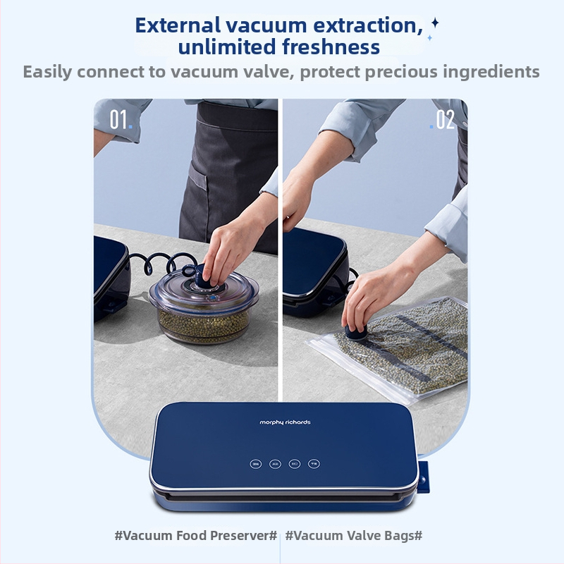 MR1116 Mașină de vidat și păstrare a prospețimii, 100W, 220V, carcasă ABS, capacitate sub 500 ml