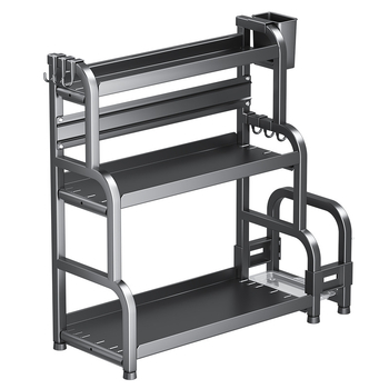 Police za začine u kuhinji, željezna konstrukcija, moderni minimalistički stil, instalacija bez bušenja, porijeklo Yongkang