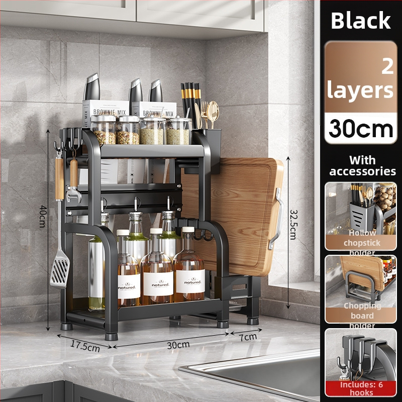 Polička na korenie do kuchyne, železná konštrukcia, moderný minimalistický štýl, inštalácia bez vŕtania, pôvod Yongkang