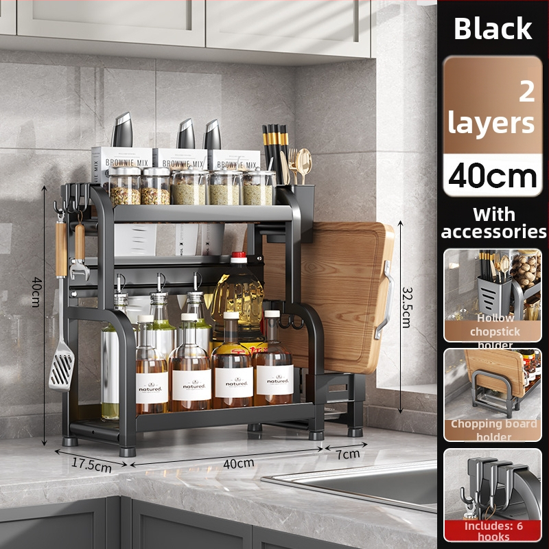 Polička na korenie do kuchyne, železná konštrukcia, moderný minimalistický štýl, inštalácia bez vŕtania, pôvod Yongkang