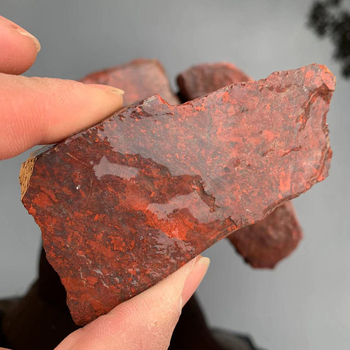 Bloodstone kristalni grubasti kamen za ukras, HANXIAO, moderan jednostavan stil, materijal: Bloodstone, kategorija: Crystal rough stone