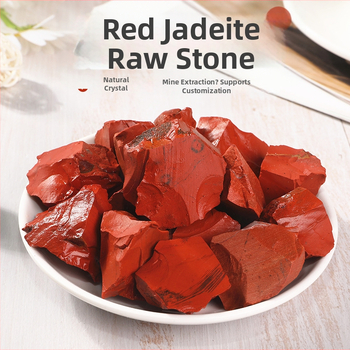 Piatră de cristal aromaterapeutică din Jasper roșu, pentru decor și peisaj de acvariu; Material: Jasper roșu; Brand: Qingyida; Categoria: Piatră brută de cristal; Stil: Modern minimalist; Ambalare: pungi PP