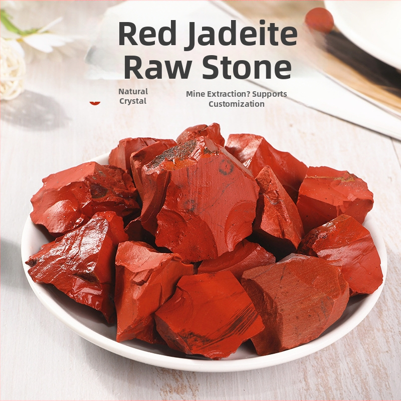 Piatră de cristal aromaterapeutică din Jasper roșu, pentru decor și peisaj de acvariu; Material: Jasper roșu; Brand: Qingyida; Categoria: Piatră brută de cristal; Stil: Modern minimalist; Ambalare: pungi PP