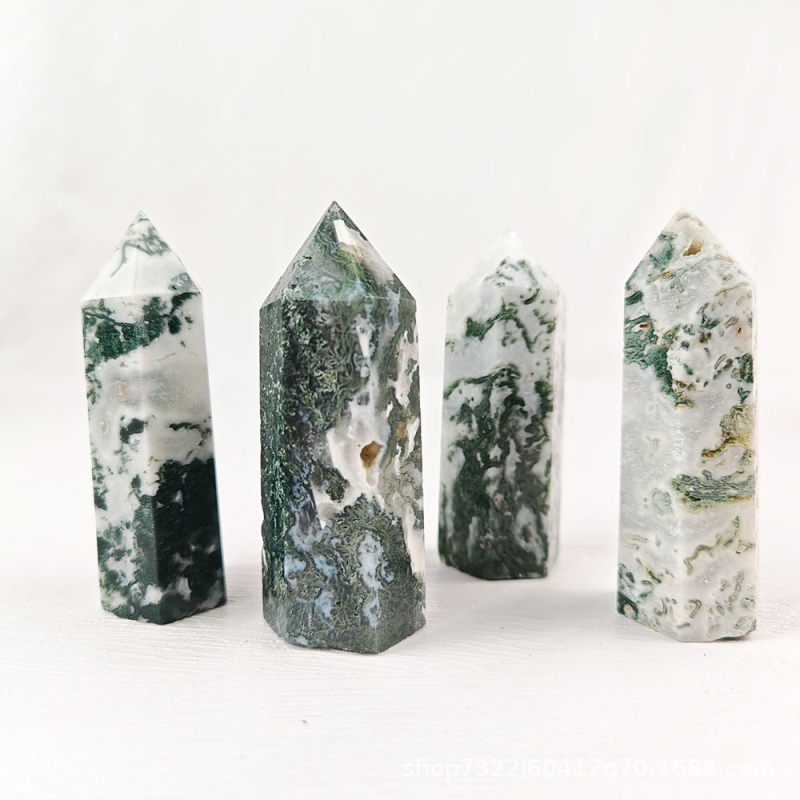 Coloană de cristal din piatră originală | Helmsman Crystal | Stil modern minimalist | Cadou pentru casă și birou