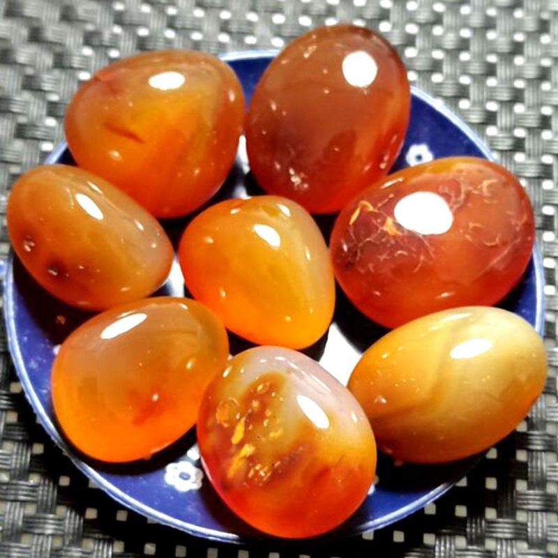 Ornament din agat, piatră de cristal Songchu, stil modern minimalist, ambalat într-o pungă PP