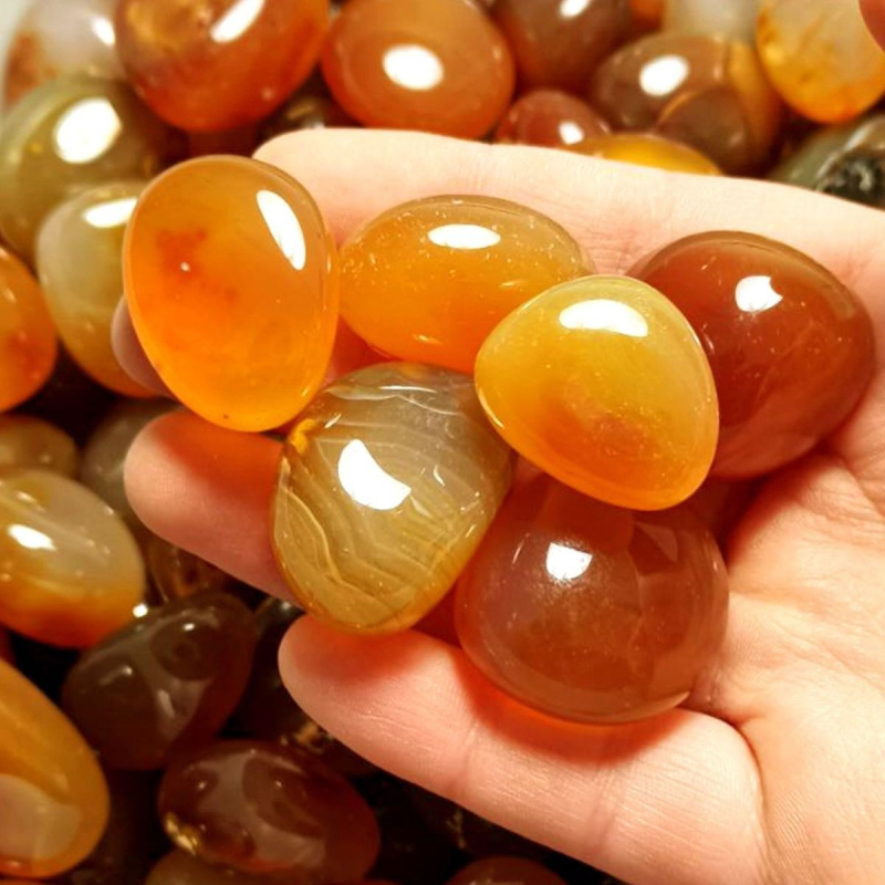 Ornament din agat, piatră de cristal Songchu, stil modern minimalist, ambalat într-o pungă PP