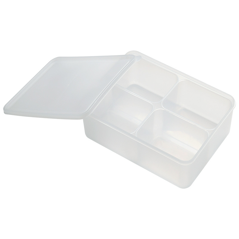 Cutie pentru ingrediente Ice Powder pentru afișare la stand – cutie din plastic pentru condimente solide, cu personalizare și imprimare de logo (set complet de unelte)
