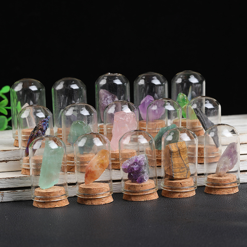 Exemplar mineral din cristal natural pentru decor și educație științifică