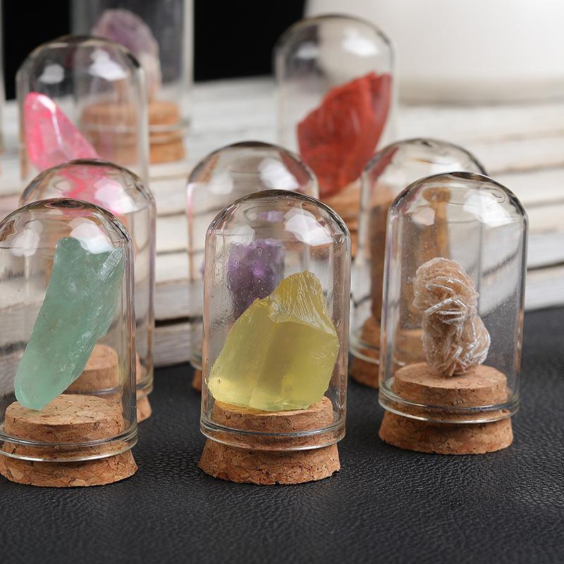 Exemplar mineral din cristal natural pentru decor și educație științifică