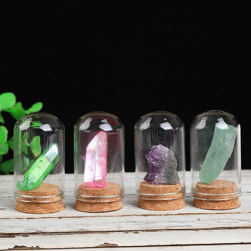 Exemplar mineral din cristal natural pentru decor și educație științifică
