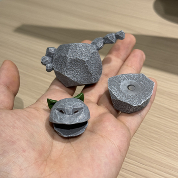 Ornament din rășină Starwalk – Inspirat de Nezha, Stil Chinezesc, Magnetic, Figură în trei secțiuni