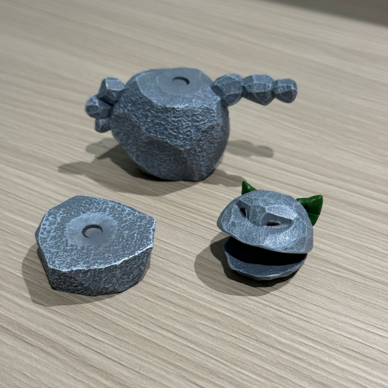 Ornament din rășină Starwalk – Inspirat de Nezha, Stil Chinezesc, Magnetic, Figură în trei secțiuni