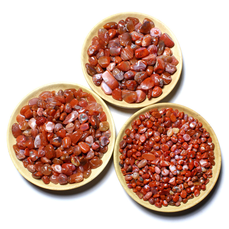 Pietriș natural din agat pentru decor de acvariu și ghivece, 100–500 g, suprafață lustruită, stil modern minimalist