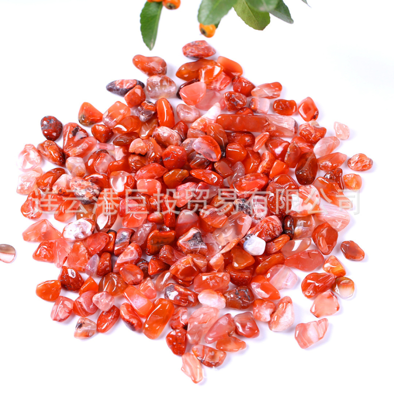 Ornament din agate granulat pentru bonsai și acvarii — șlefuire și lustruire, piatră decorativă, stil modern minimalist