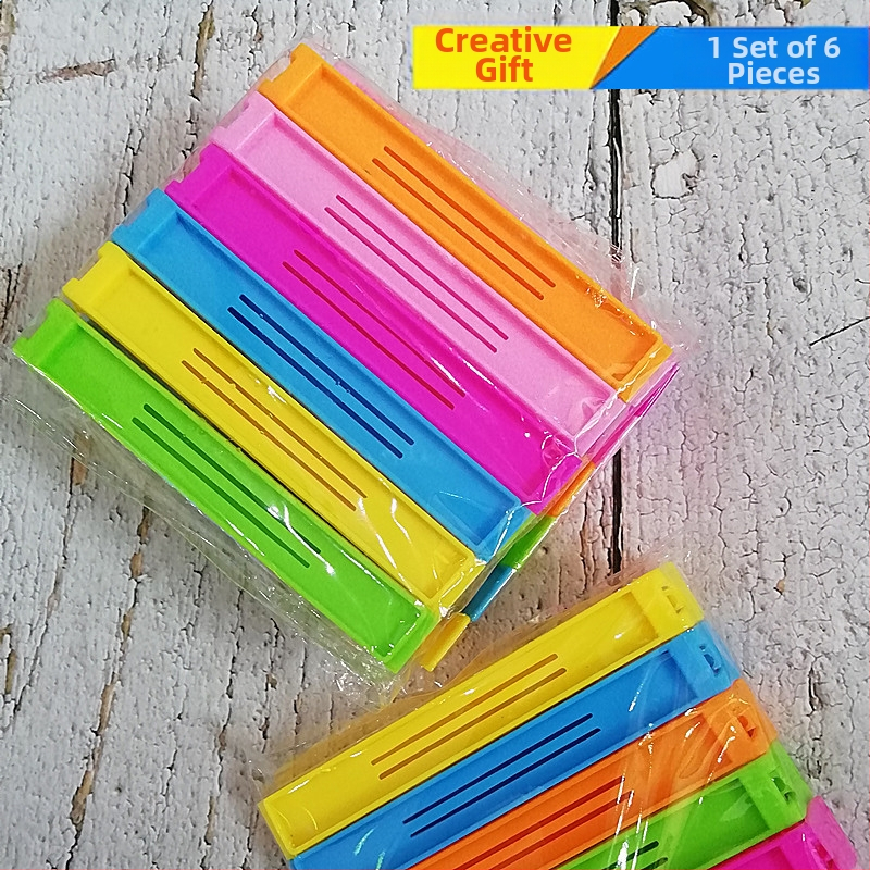 Zatváracia spona na plastové tašky, proti vlhkosti, vhodná pre čaj, občerstvenie a mliečny prášok.