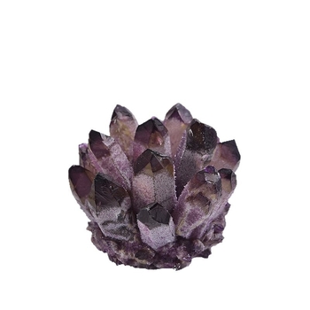 Ametistni kristalni primjerak ukrasa, Geometrijski oblik, Pakiranje papirnata kutija, Šifra proizvoda: Amethyst