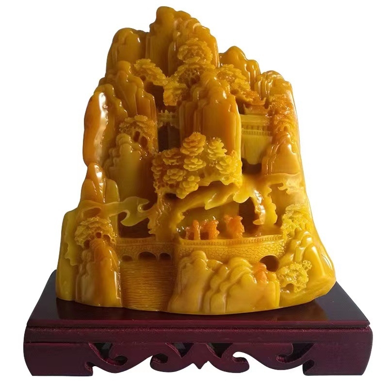 Skulpturalna dekoracija – jade, Jade King, Nacionalni stil