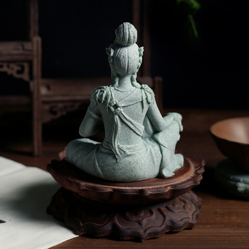 Statua Guanyin Bodhisattva, kamen, kineski stil, stolna dekoracija, poklon
