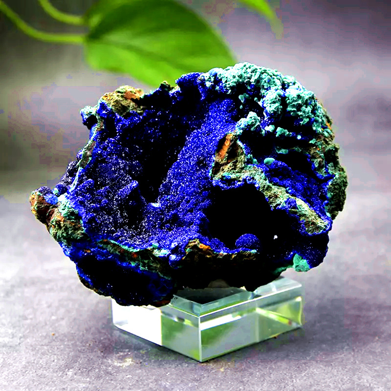 Azurit i malahit prirodni mineral za dekoraciju