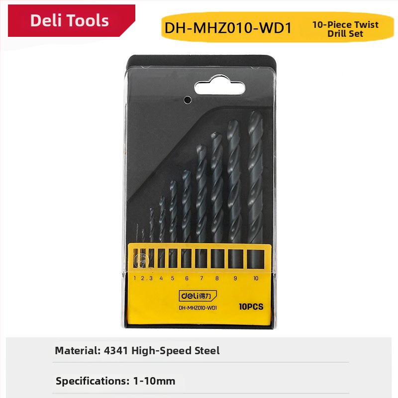 Deli vrták s rovným hriadeľom pre kov, HSS, vrták s príklepom DH-MHZ010-WD1