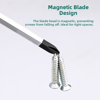 Topson skrutkovače s krížovou a plochou hlavou, magnetické, z uhlíkovej ocele, s kapsulovaným držadlom