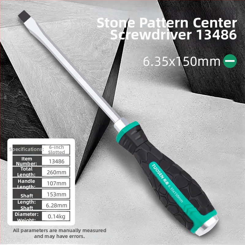 Topson skrutkovače s krížovou a plochou hlavou, magnetické, z uhlíkovej ocele, s kapsulovaným držadlom