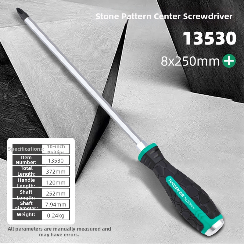 Topson skrutkovače s krížovou a plochou hlavou, magnetické, z uhlíkovej ocele, s kapsulovaným držadlom