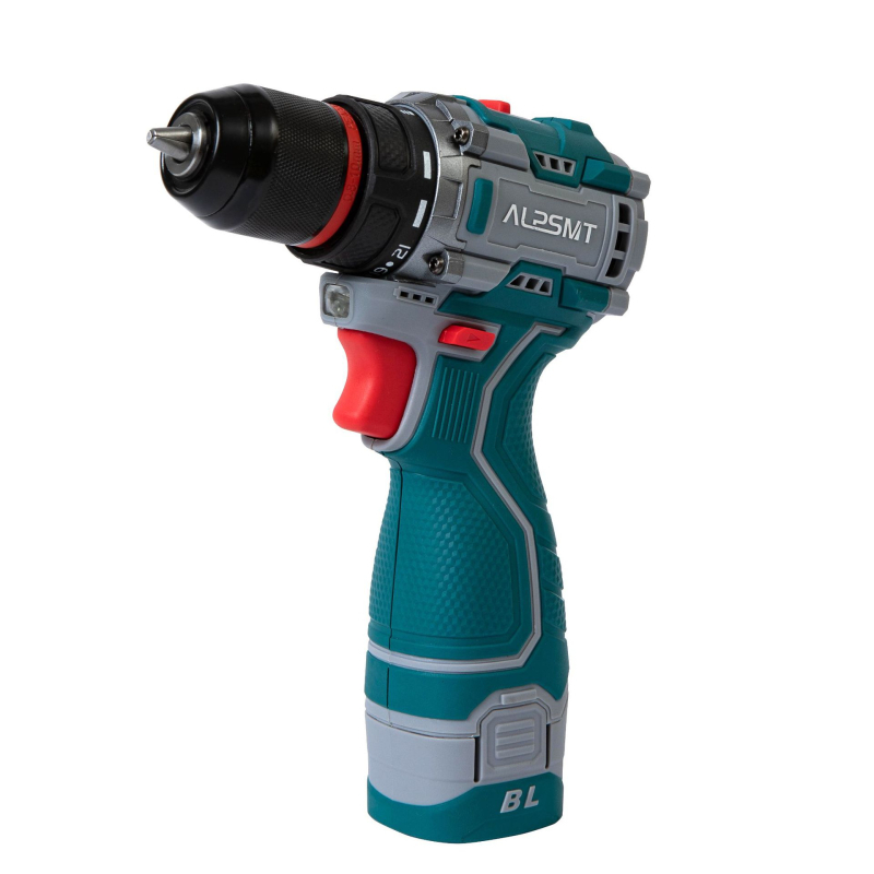Set de bormașină și șurubelniță cu acumulator litiu pentru uz casnic — 18-21V, viteze multiple, înainte/înapoi
