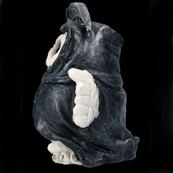 Ming Xu műgyanta bagoly kertfigurája – gyantaművészeti tárgy, kartoncsomagolás, ajándék számára