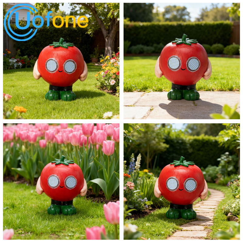 Kerti dekor natúr gyanta anyagból, francia pastoral stílus, fél kézzel készített és fél mechanikus kivitelezés, design: növény, cikkszám YYD20011