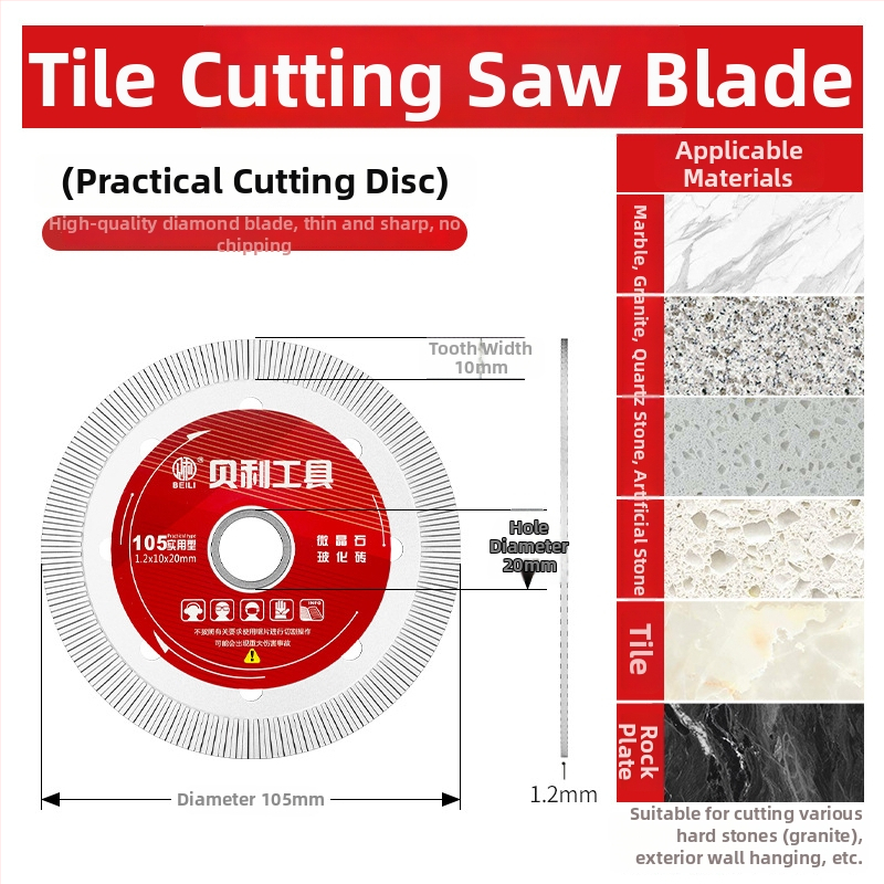 Bailey csempe vágó penge – gyémántos korong marmarhoz, vitrifikált csempékhez, kerámia és kő vágásához