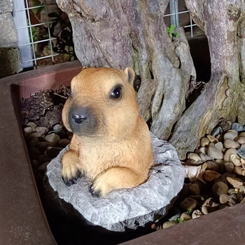 Vrtna dekoracija Marmot od smole, statua za vanjsku dekoraciju, stil Novi kineski