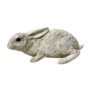 Kültéri nyusziszobor a kertbe - szintetikus gyanta, műanyag/gyanta, gyanta kézműves termék, pásztor stílus