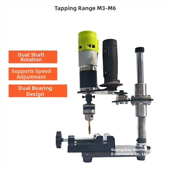 Prenosný elektrický závitovač, 22V, plynulá regulácia rýchlosti, viaceré funkcie spracovania závitov pre kov