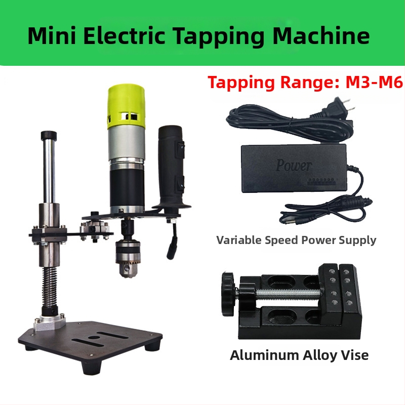 Prenosný elektrický závitovač, 22V, plynulá regulácia rýchlosti, viaceré funkcie spracovania závitov pre kov