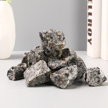 Flame Stone dísz - kristályos ásvány, Rolling Stone, modern minimál stílus, PP tasakos csomagolás