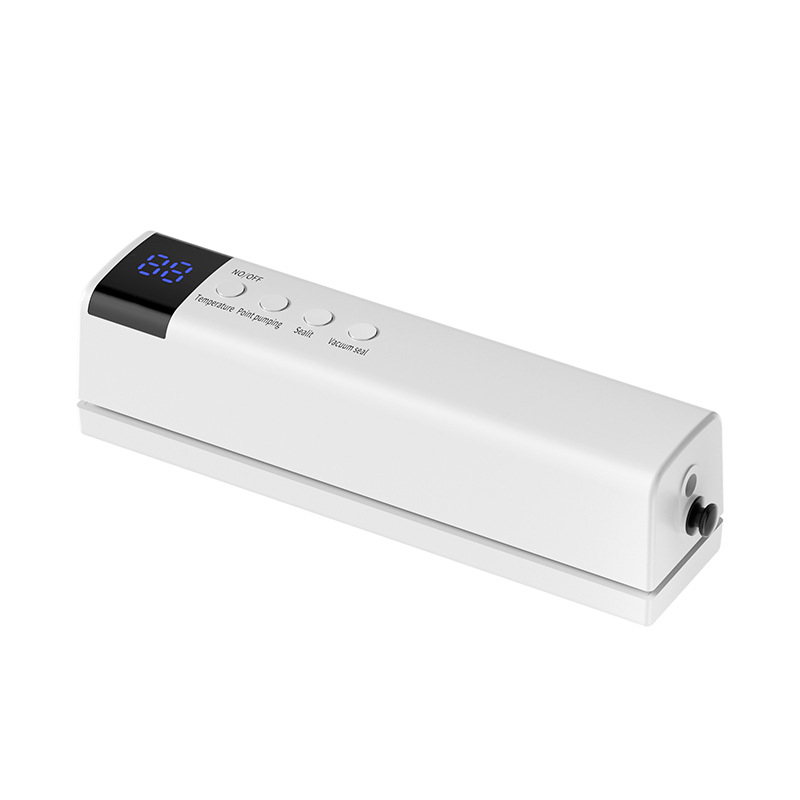 Aparat za vakuumsko zatvaranje hrane, automatni, USB napajanje, kapacitet 2000 ml, ABS kućište, model 858
