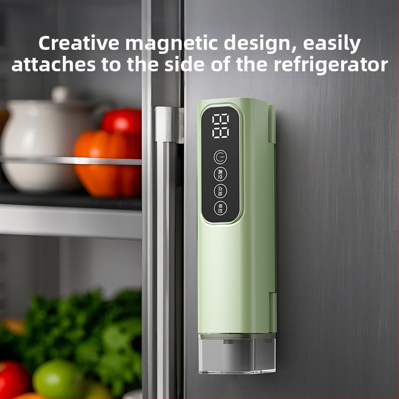 Háztartási vezeték nélküli vákuumzáró készülék – teljesen automata, digitális kijelző, újratölthető, ABS ház