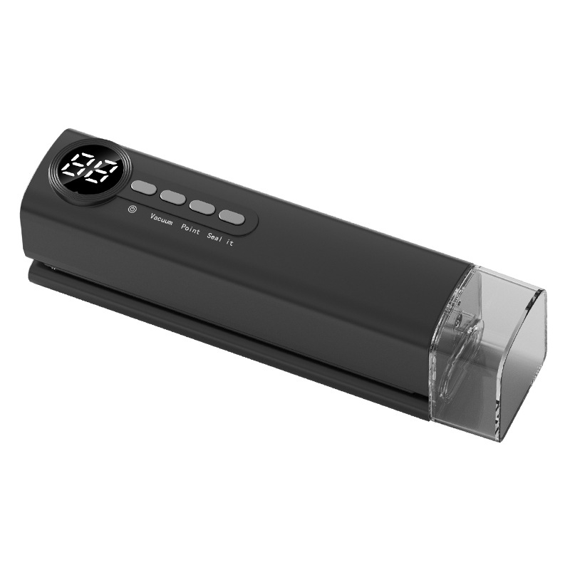 Mini bežični vakuumski aparat za pakiranje hrane, zidno postavljanje, USB punjenje, HB-521, 90W, 5V
