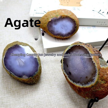 Természetes brazíliai achát – korlát alakú dísz, csiszolt achát kő, természetes anyag, függő dekoráció