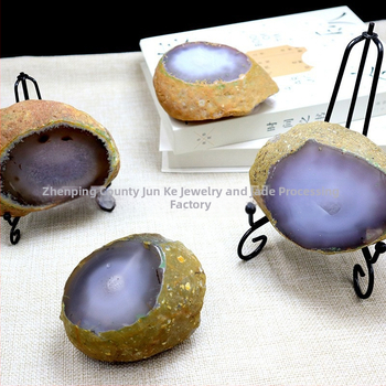 Természetes brazíliai achát – korlát alakú dísz, csiszolt achát kő, természetes anyag, függő dekoráció