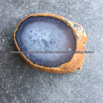 Természetes brazíliai achát – korlát alakú dísz, csiszolt achát kő, természetes anyag, függő dekoráció