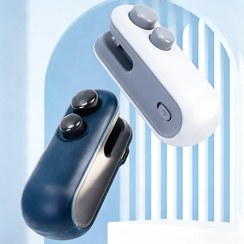 Mini sigilator termic pentru gustări, portabil, reîncărcabil, pentru menținerea prospețimii